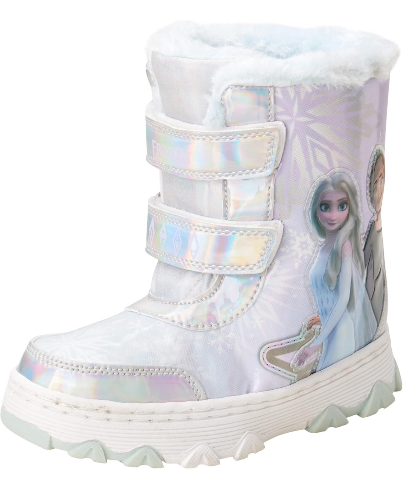 Disney’s Frozen 2 Anna And Elsa Toddler Girls’ Winter Boots Size 7 /New