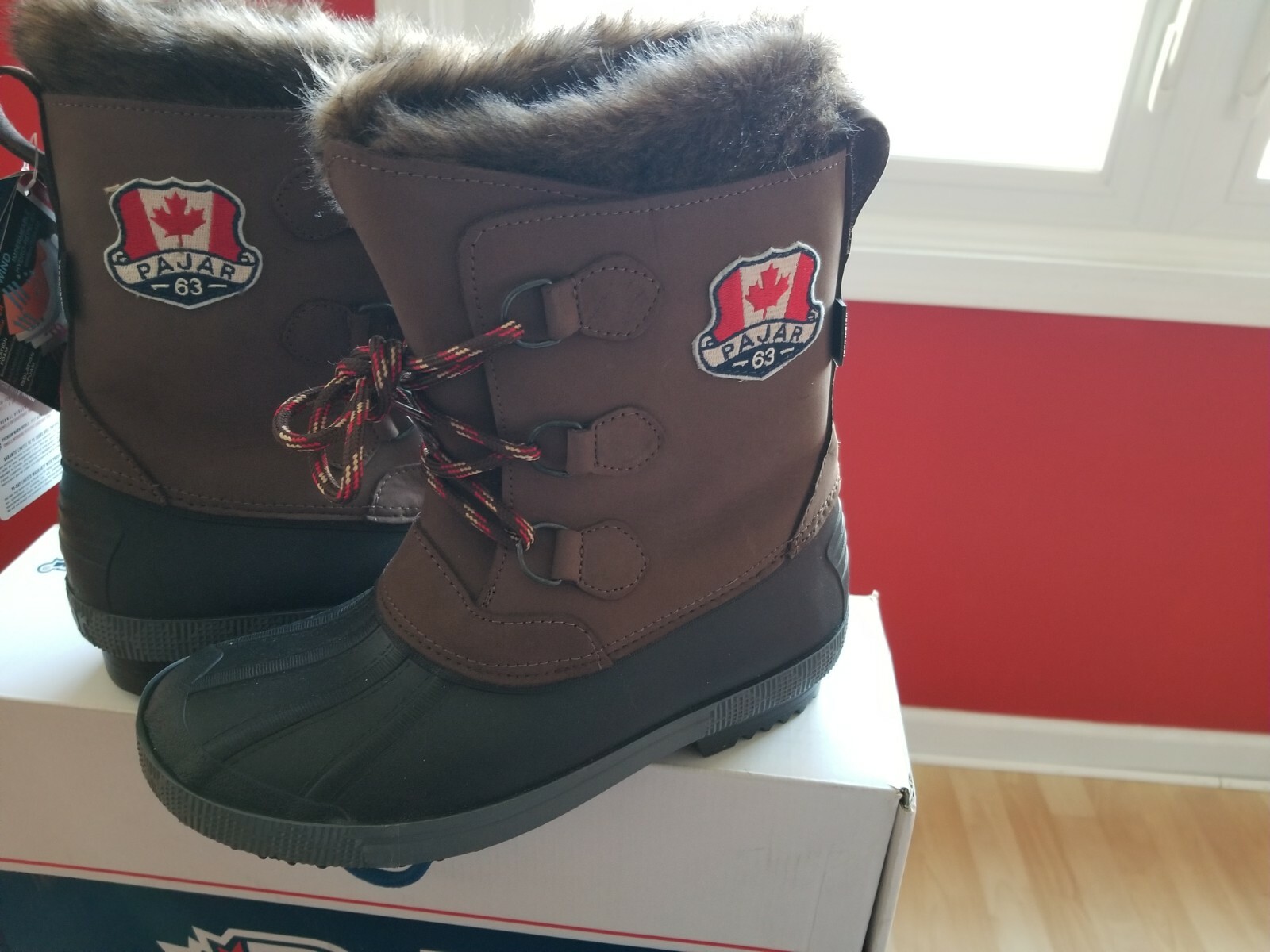 Pajar 63 Winter Boots Canada Alu Protect Women  Shoes 7 W EU/37 US NEW $175