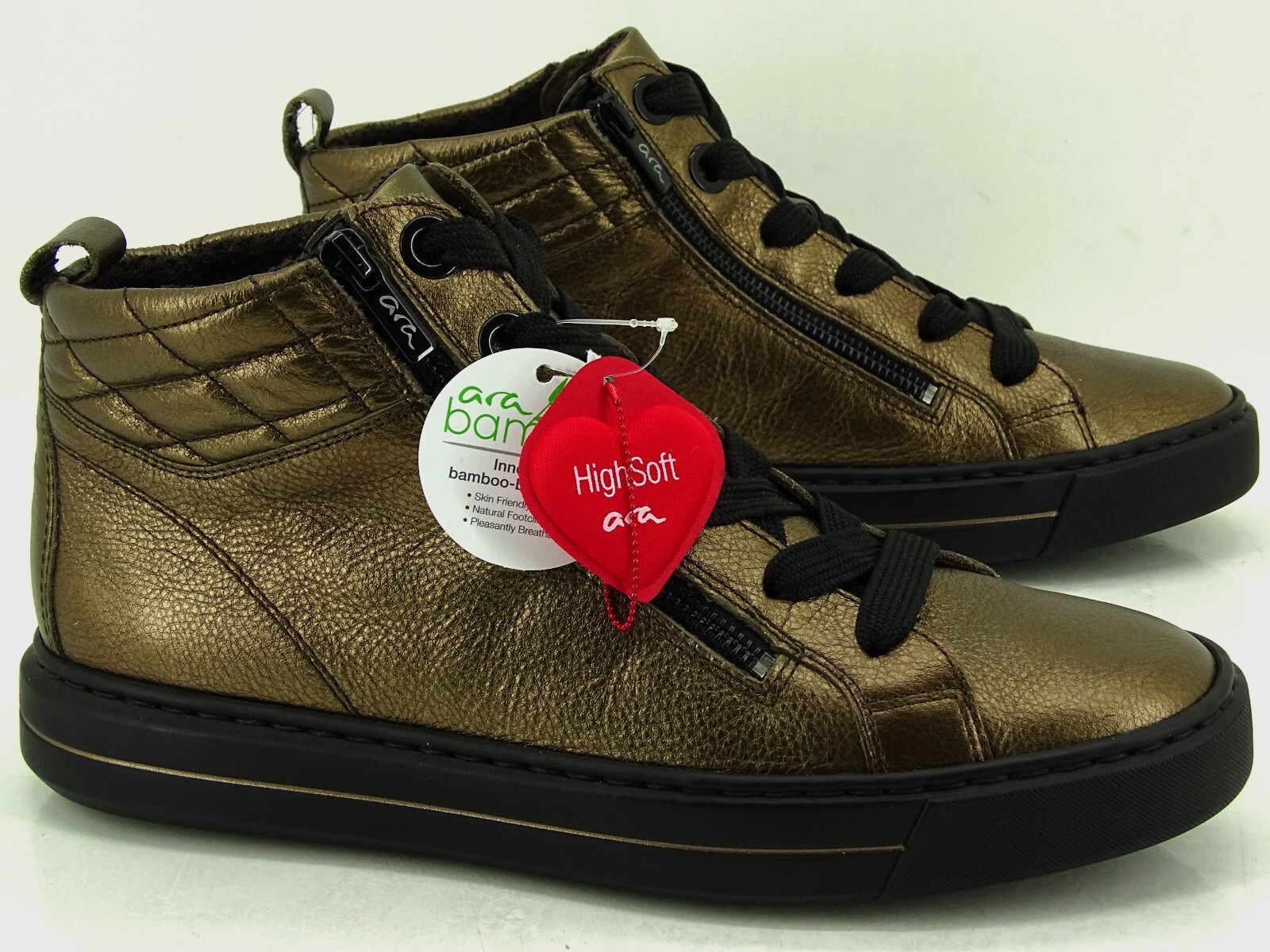 Ara High Soft Boots Winter Sneakers Shoes Size 43 UK 9