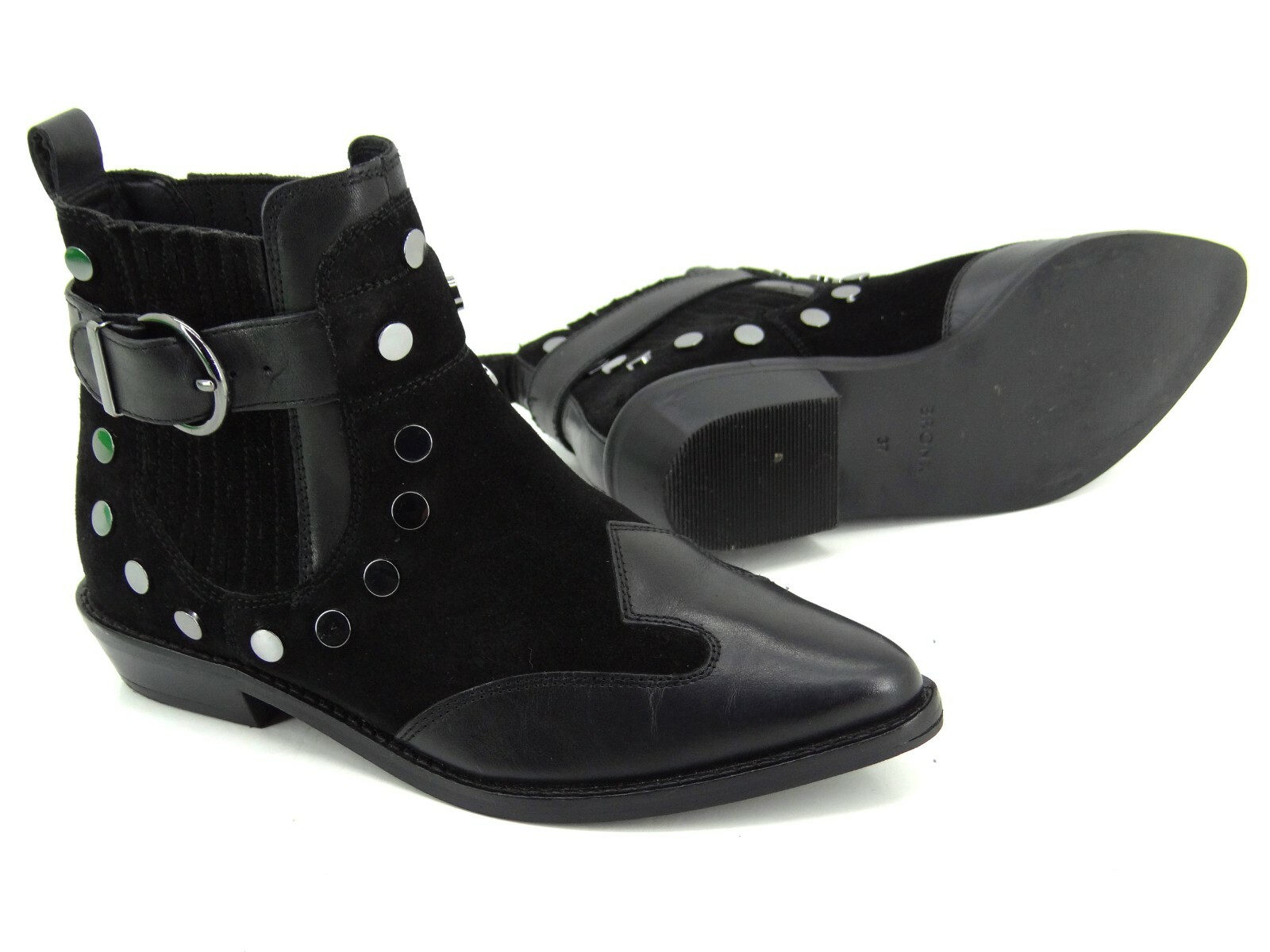 Bronx Shoes Winter Boots Ankle Boots Women Biker Boots Size 37