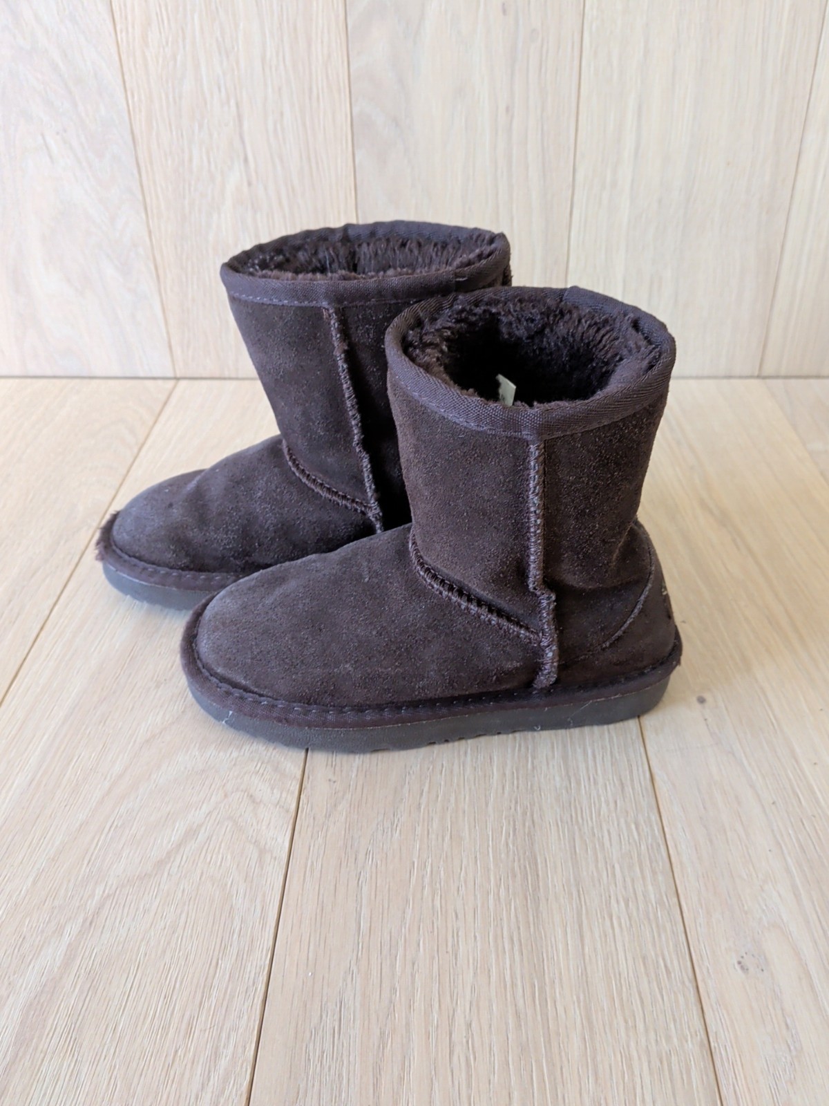 Dream Pairs Brown Suede Girls Winter Boots Size 11