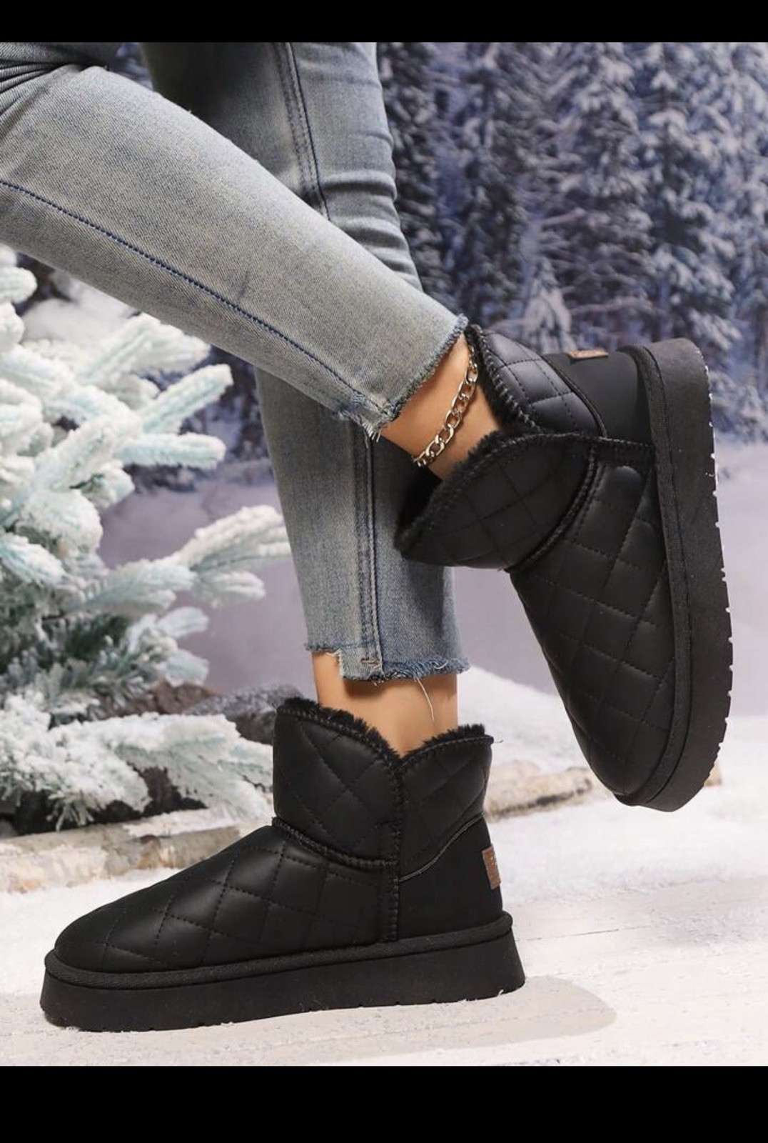 Women Boots Waterproof New