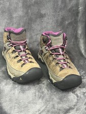 Keen Women Boots Targhee III Mid Waterproof Hiking  Weiss/Boysenberry  Sz 6 Gorp