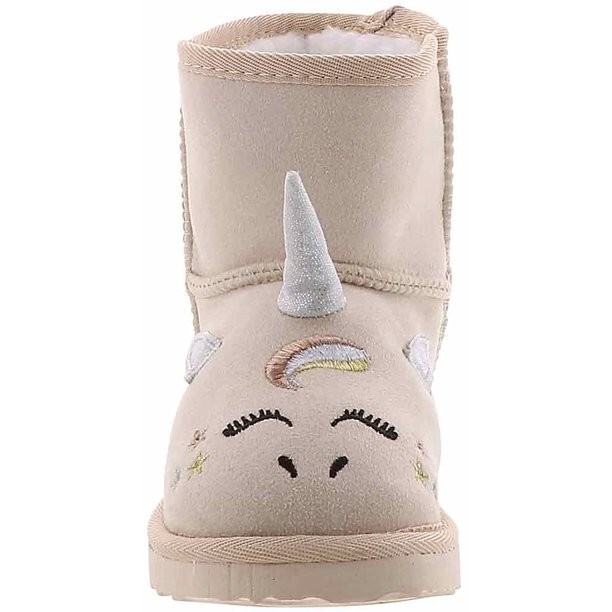 New Girls Unicorn Boots Youth Sz 2 Girls Boots Suede Boots Girls Unicorn Shoes