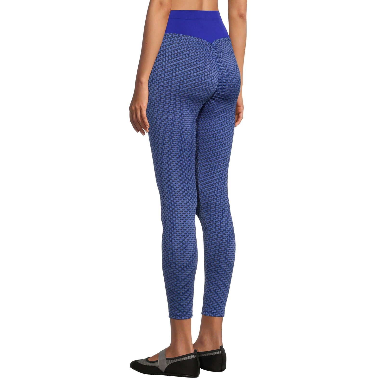 SOBEYO Womens’ Legging Solid High Waisted Bubble Stretchable Fabric Yoga Fitness