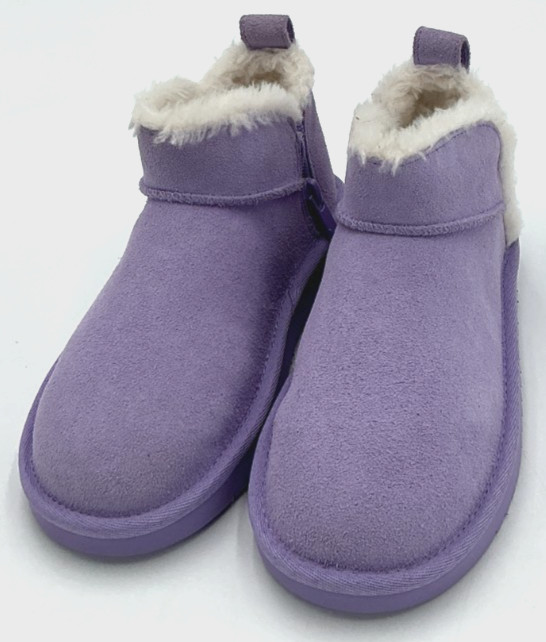 Koolaburra By Ugg Koola Ultra Mini Kid’s Size 12 Purple Rose Suede Boots