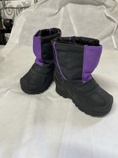 Toddler Girls Winter Boots – Purple – Size 7 – Worn only once