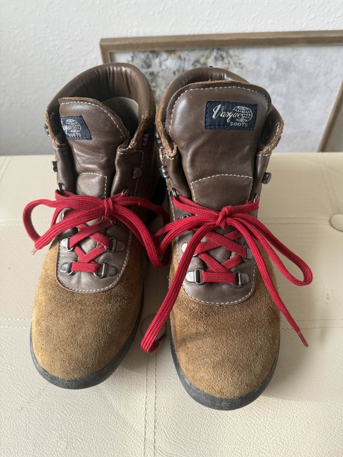 Vasque 7129 Sundowner Gore-Tex Hawthorne Hiking Suede Leather Women Boots Size 8