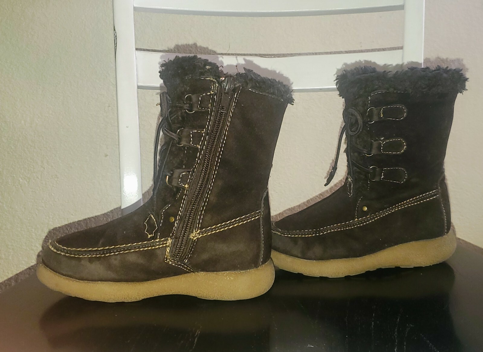 girls winter boots size 10