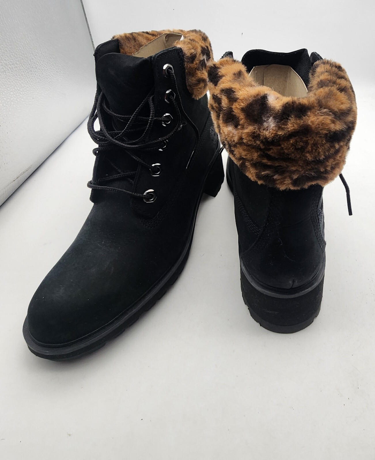 Timberland  KINSLEY 7.5 Women Boots Nubuck With CheataH Fur Waterproof