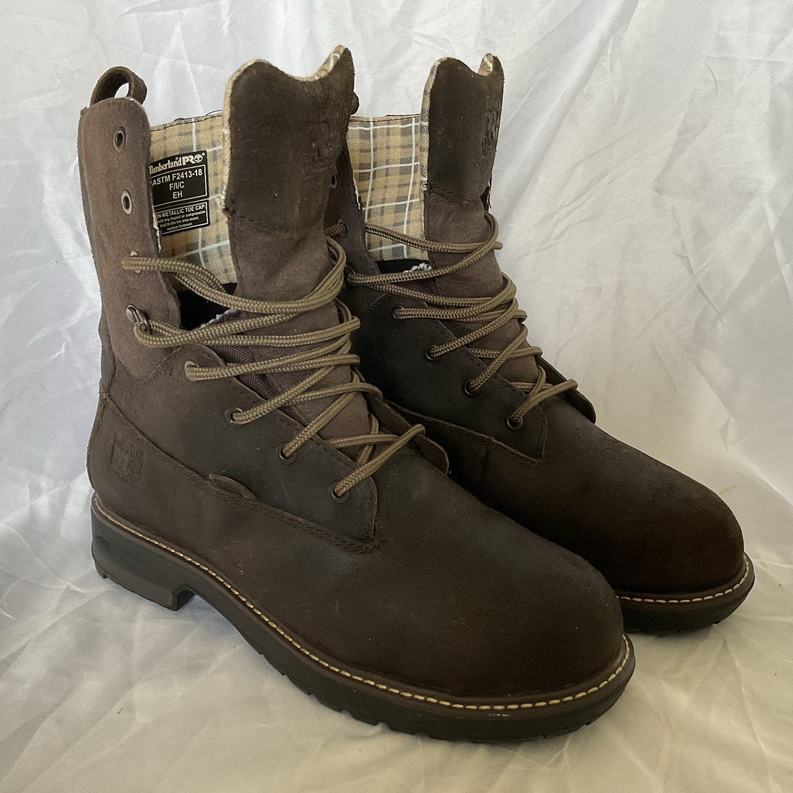 Timberland PRO Women Boots Hightower Composite Toe Waterproof Insulated Size 8