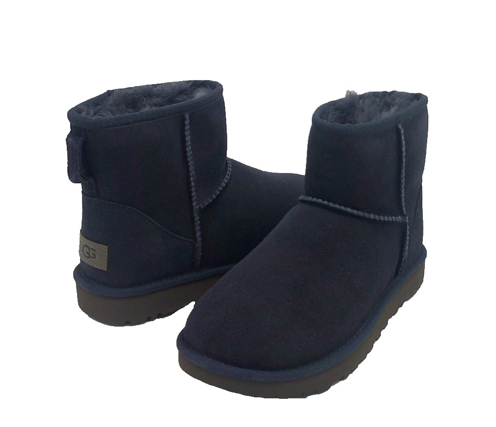 UGG CLASSIC MINI II WOMEN BOOTS SUEDE EVE BLUE US 9 /UK 7 /EU 40
