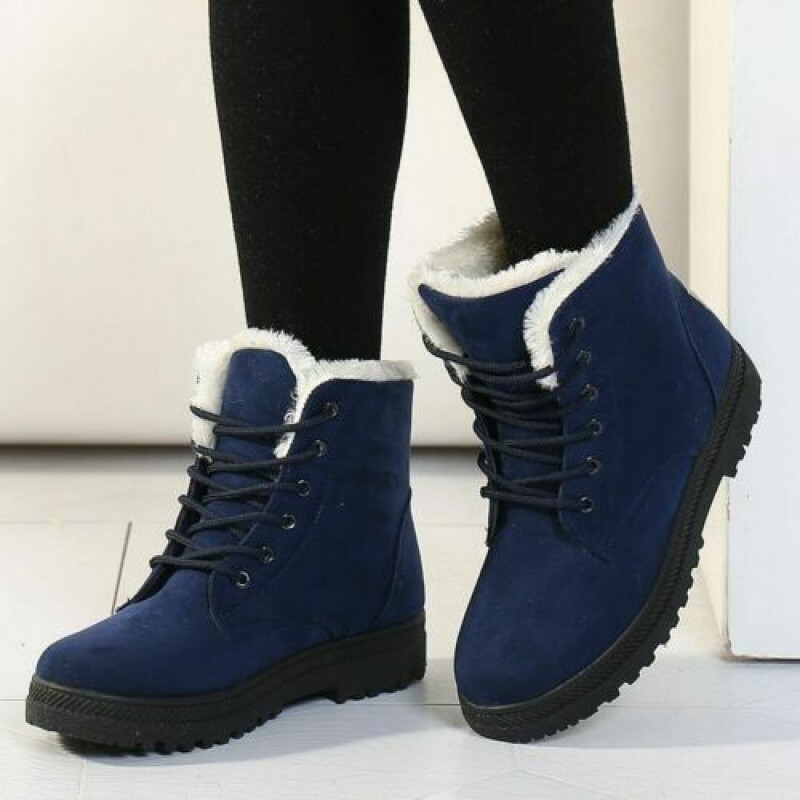 Women Boots Snow Boot For Women Winter Shoes Heels Winter Boots Ankle Warm Shoes