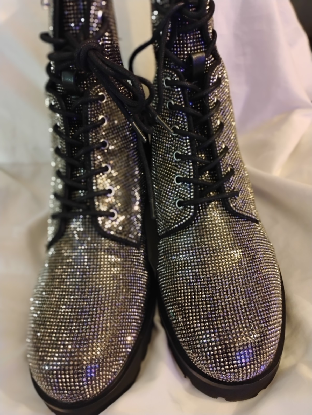 Steve Madden Rhinestone Women Boots Size 11