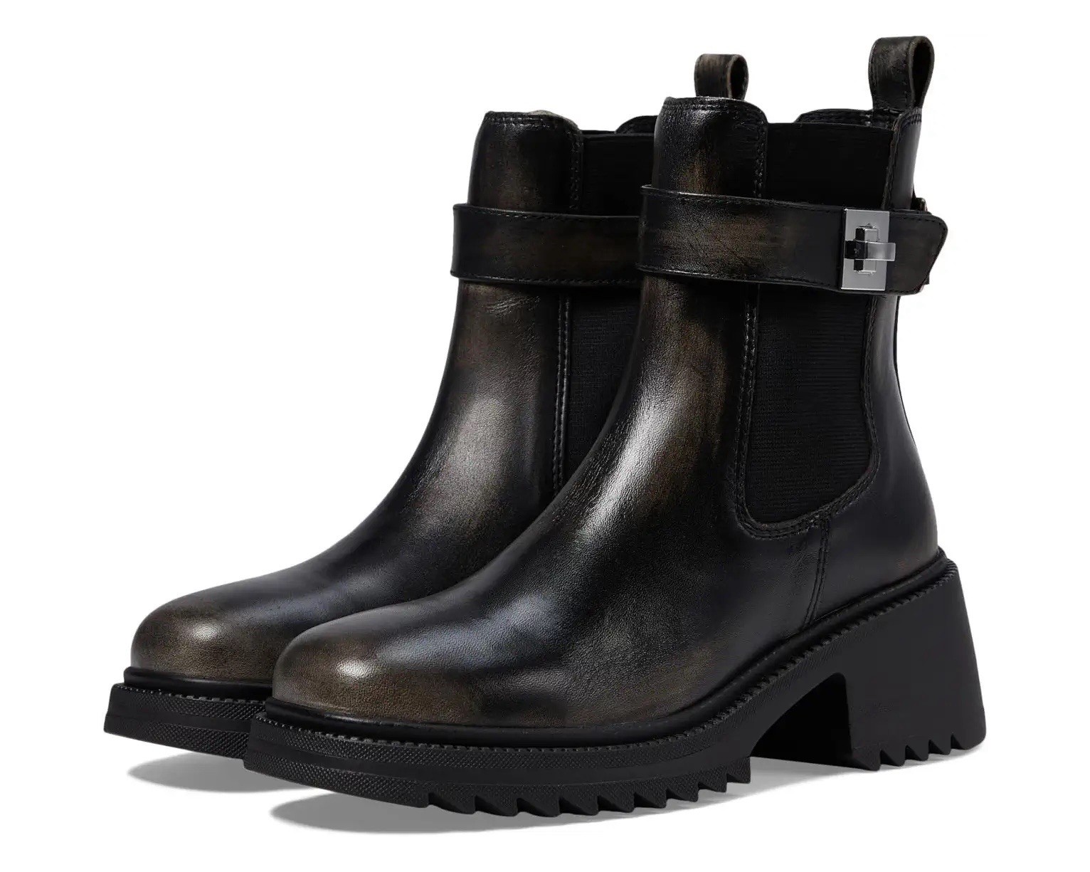 Steve Madden Black Distrs Gate Women Boots Black Size 11 Women’s