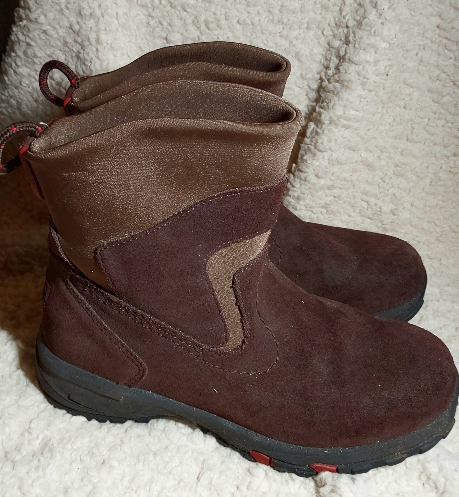 LL Bean Thinsulate Women Boots Size 8 M Brown Suede