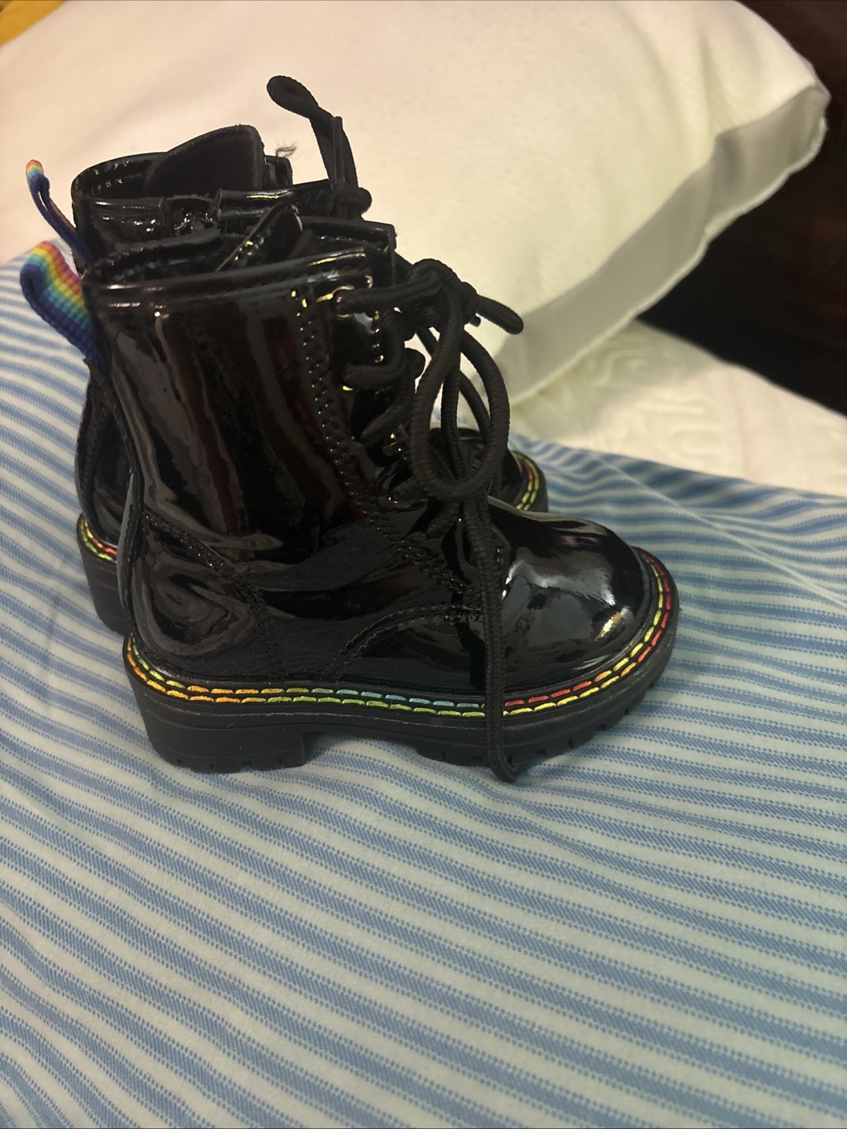 Kurt Geiger Black Girls Boots Size 5M Toddler