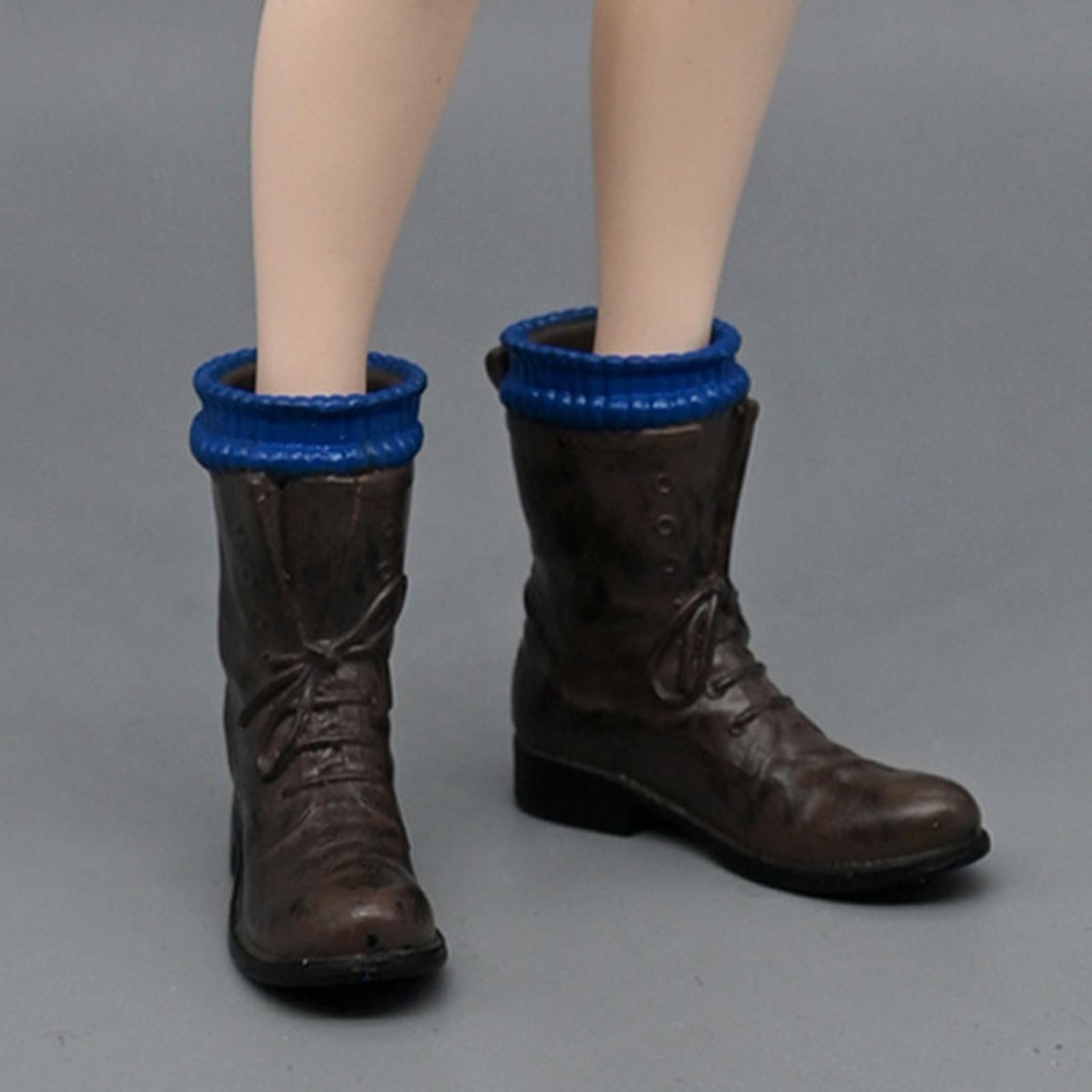 1/6 Scale Action Figure Shoes Women Boots for 12 inch Female Dolls Figures
