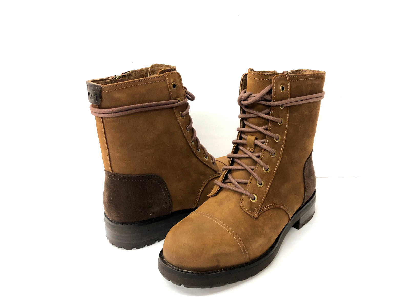 UGG KILMER WATER-RESISTANT WOMEN BOOTS LEATHER CHESTNUT US 6.5 /UK 5 /EU 37.5