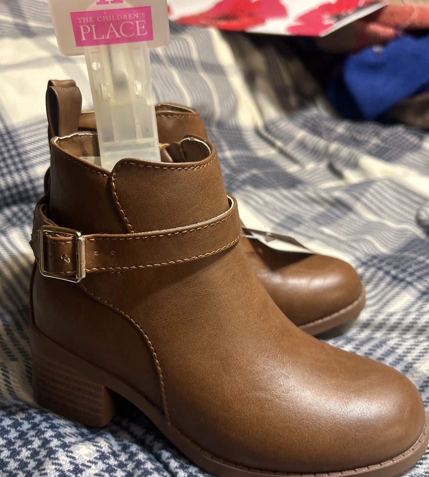 The Children’s Place Little Girls Short Boots, Size 11, Brand New With Tags