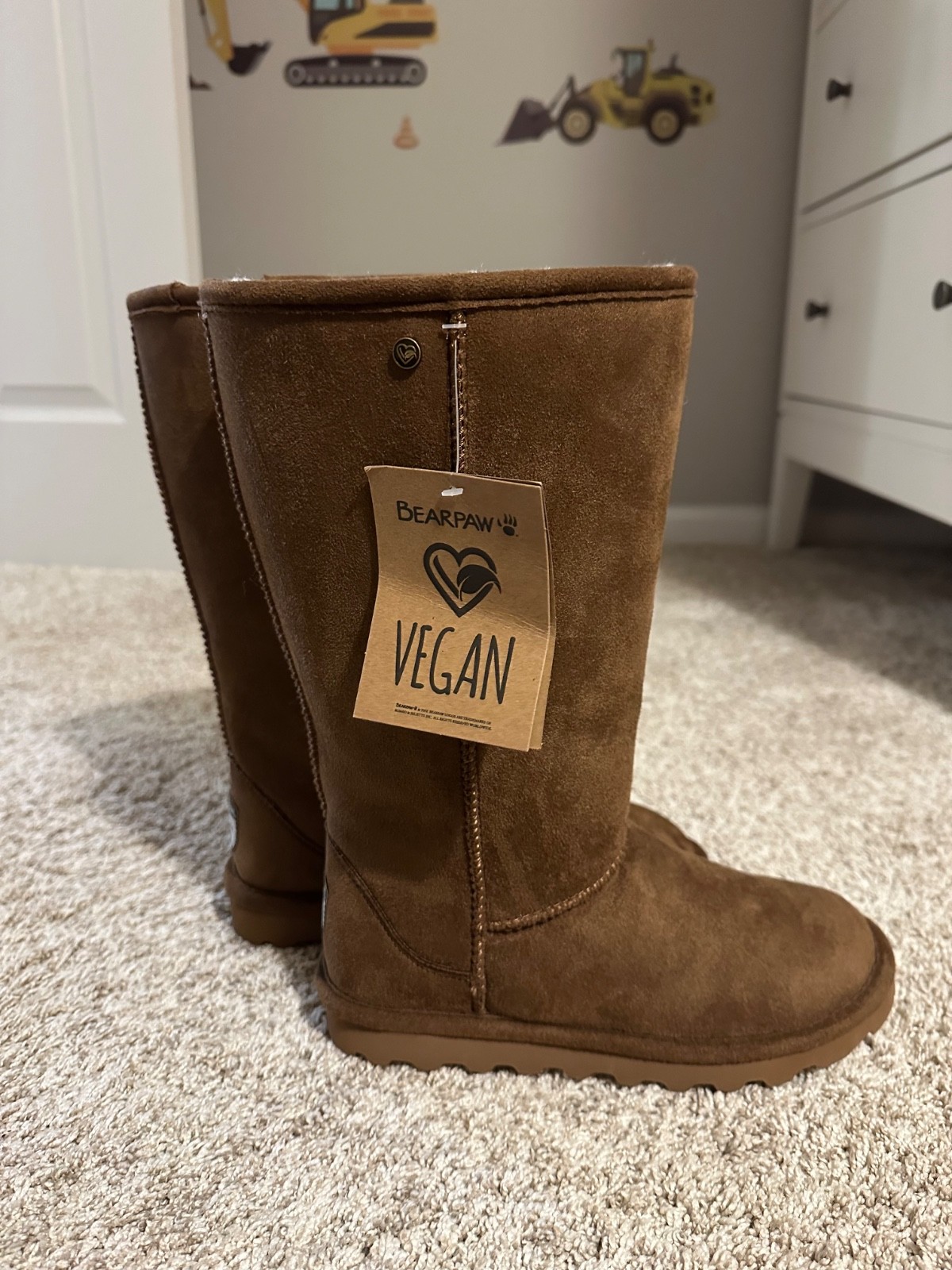 bearpaw boots size 9 girls