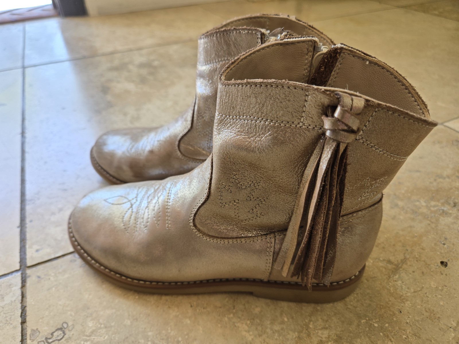 Elephantito Hannah Girls Boots Size 1.5