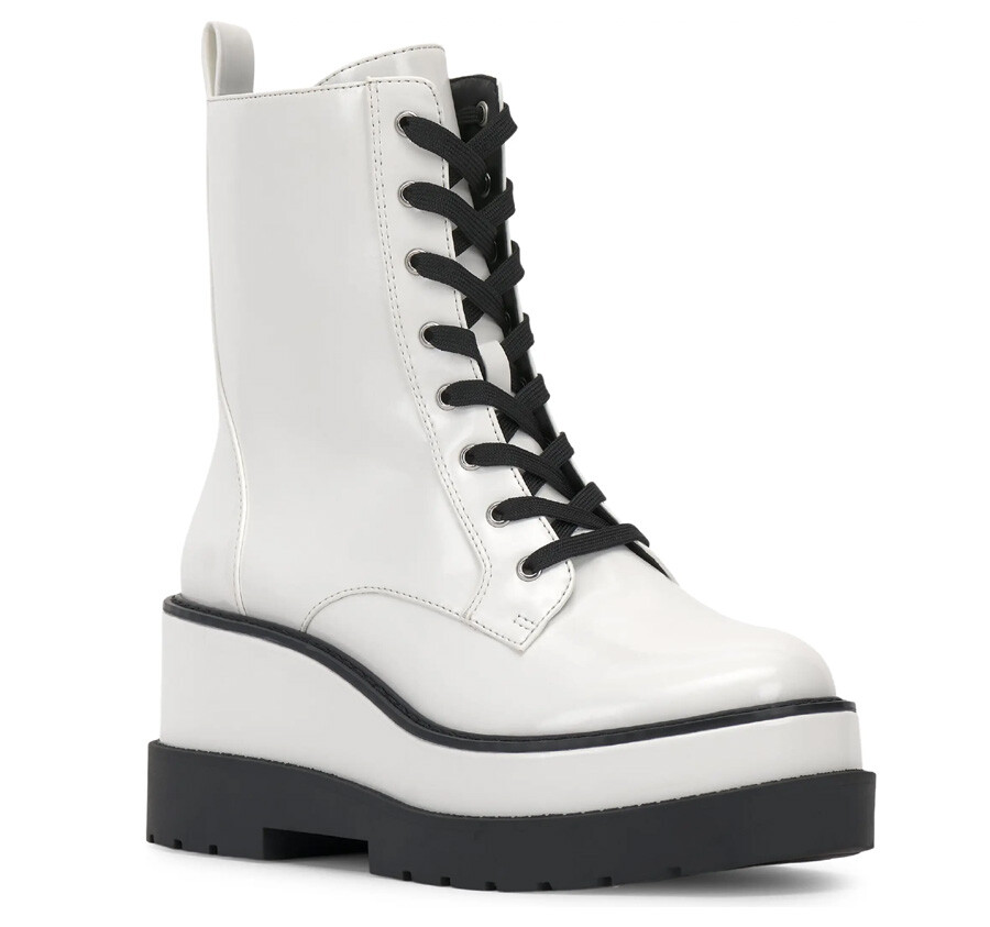 NIB – Jessica Simpson Imelda Platform Combat Women Boots Sz. 7.5 – Sz. 8.5