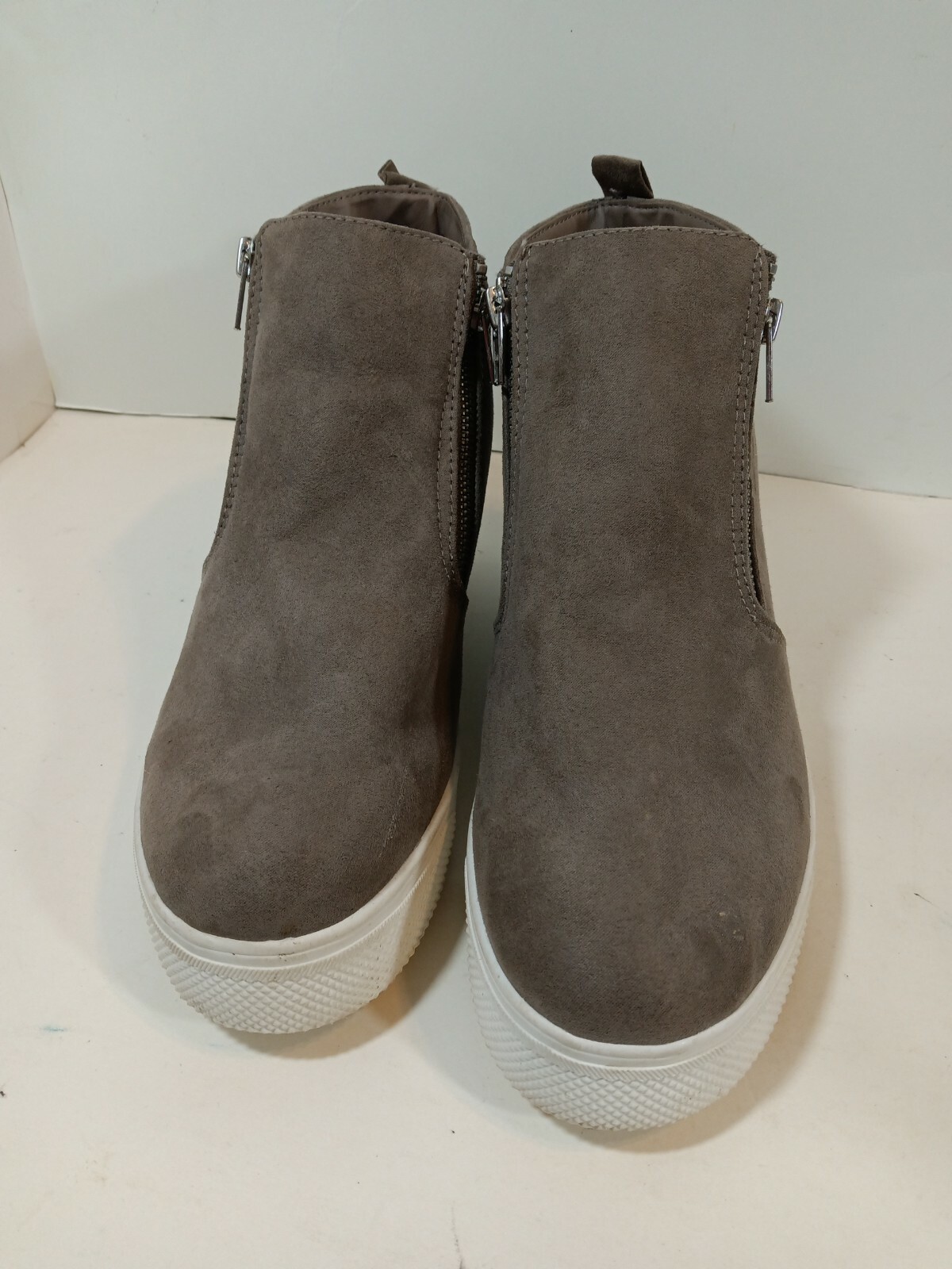 Time And Tru Suede women Boots size 9.5 beige