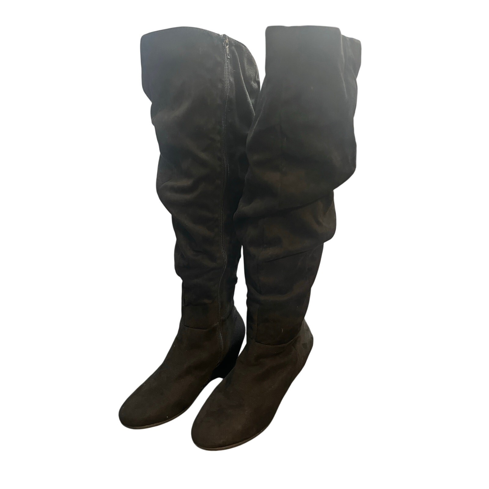 Comfort View knee high faux suede boots size 7 women