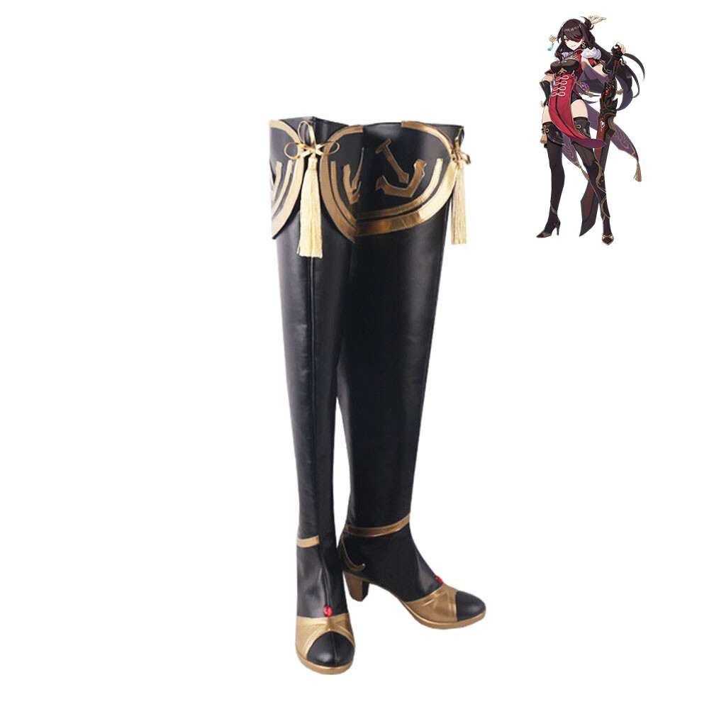 Genshin Impact Beidou Shoes Cosplay Women Boots