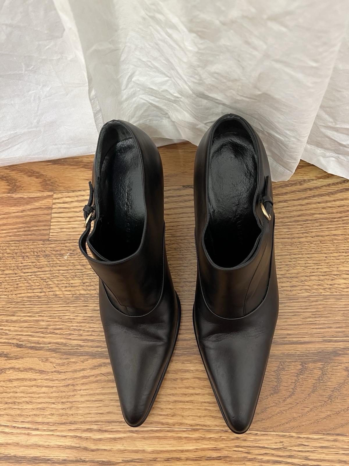 Ralph Lauren Women Boots Size 37.5 Made In Italy