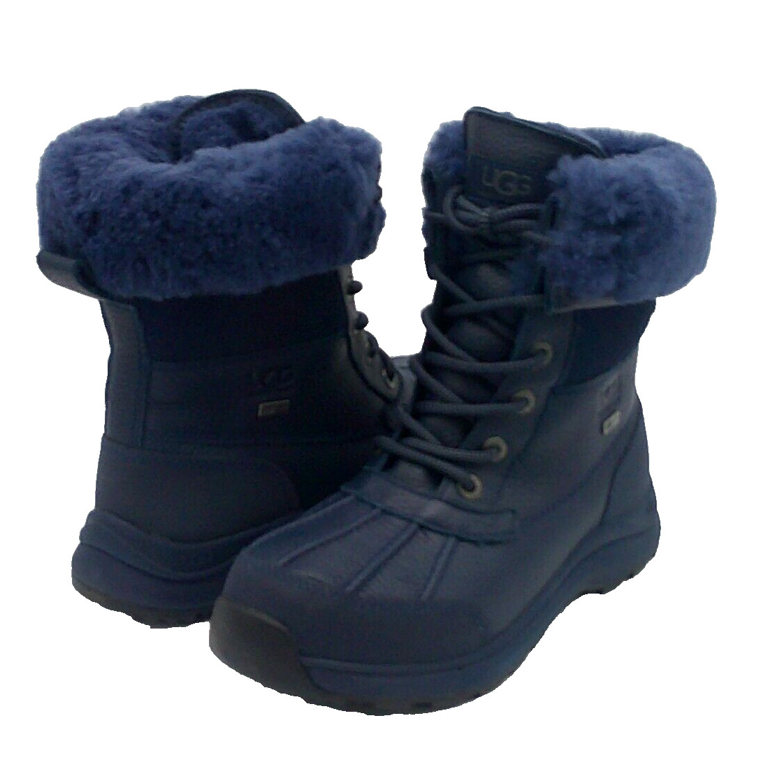 UGG ADIRONDACK III WOMEN BOOTS LEATHER NAVY US 6 /UK 4 /EU 37 /JP 23