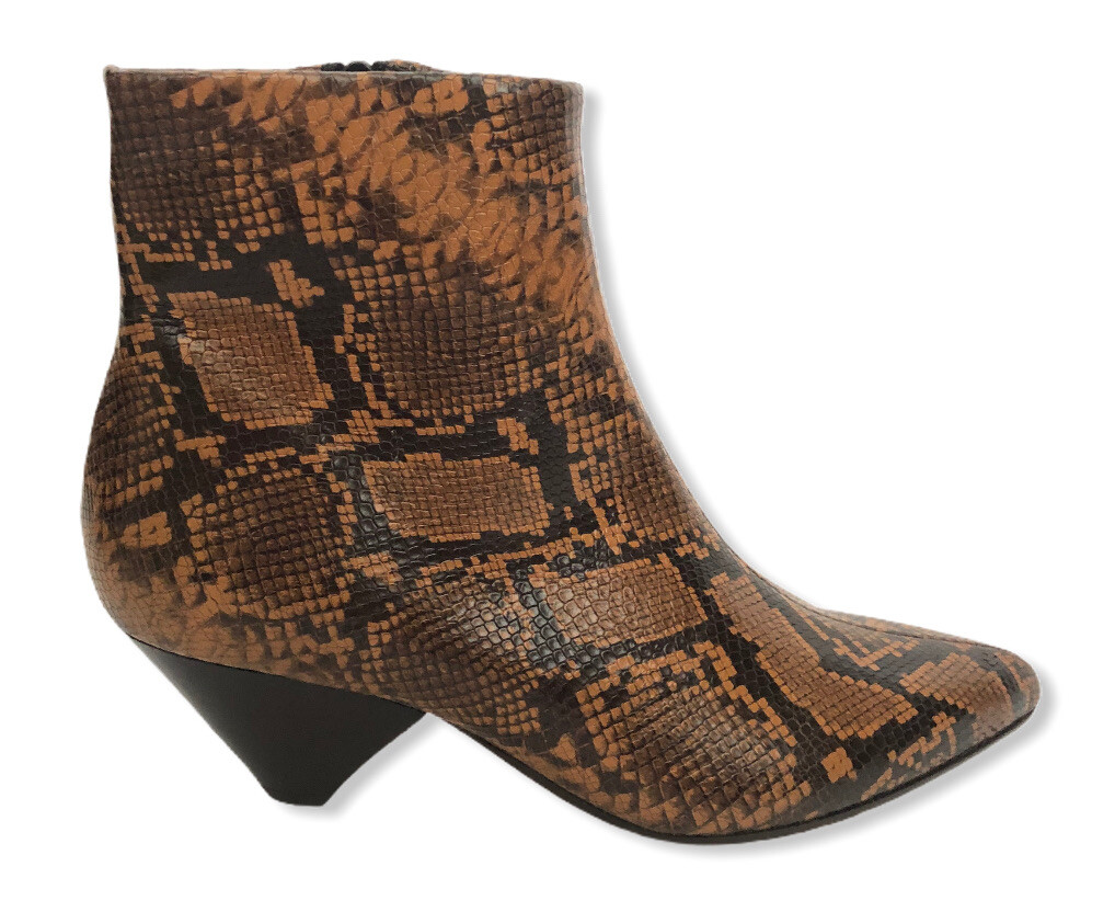 Vince Women Boots Size 5.5 NIB Alder Booties Snake