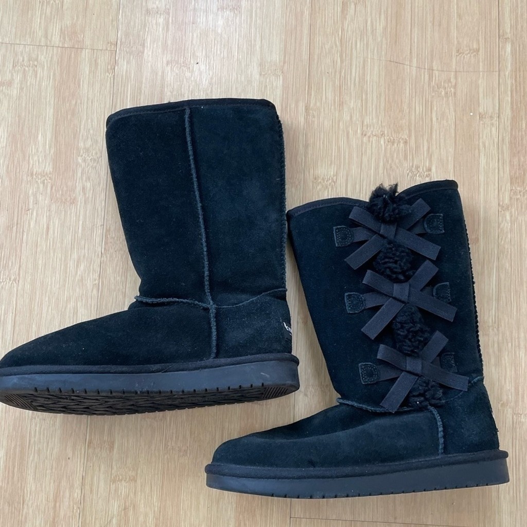 KOOLABURRA by Ugg Victoria bow tall girls boots Sz 3