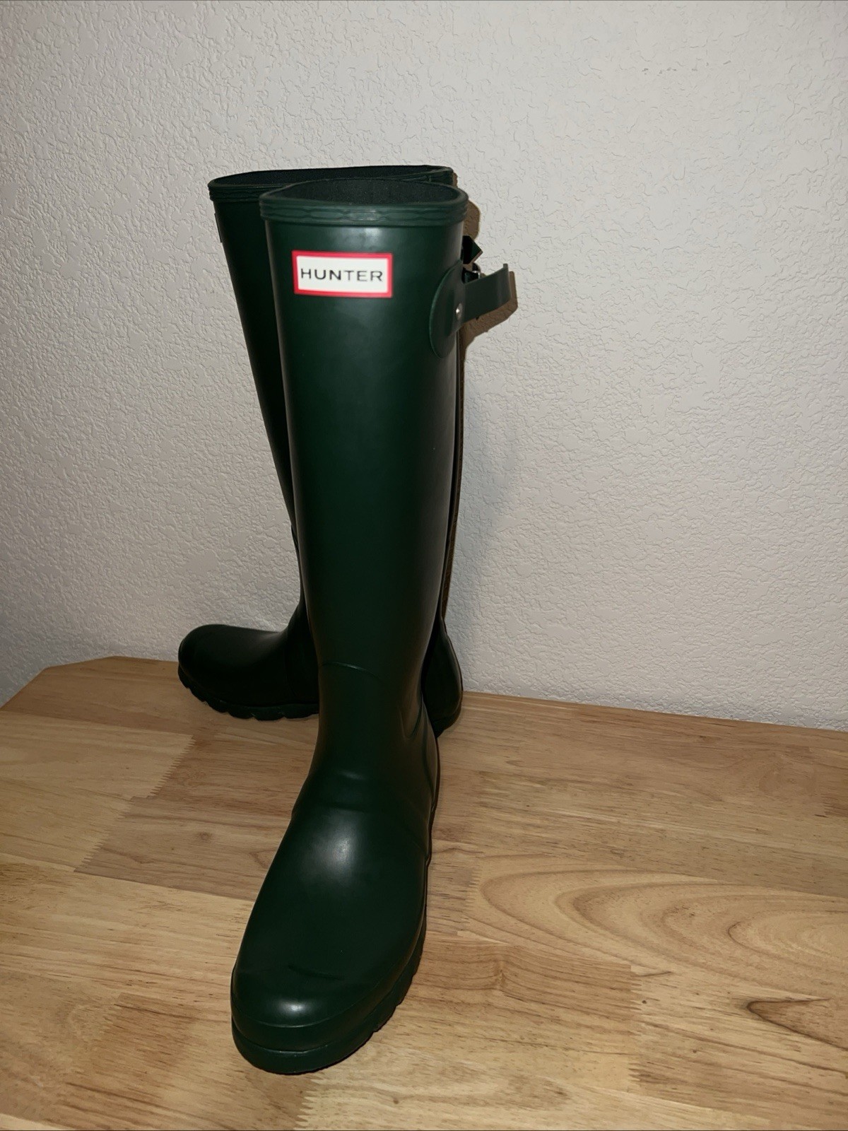 Hunter Original Tall For Women Boots – Dark Hunter Green Size 9