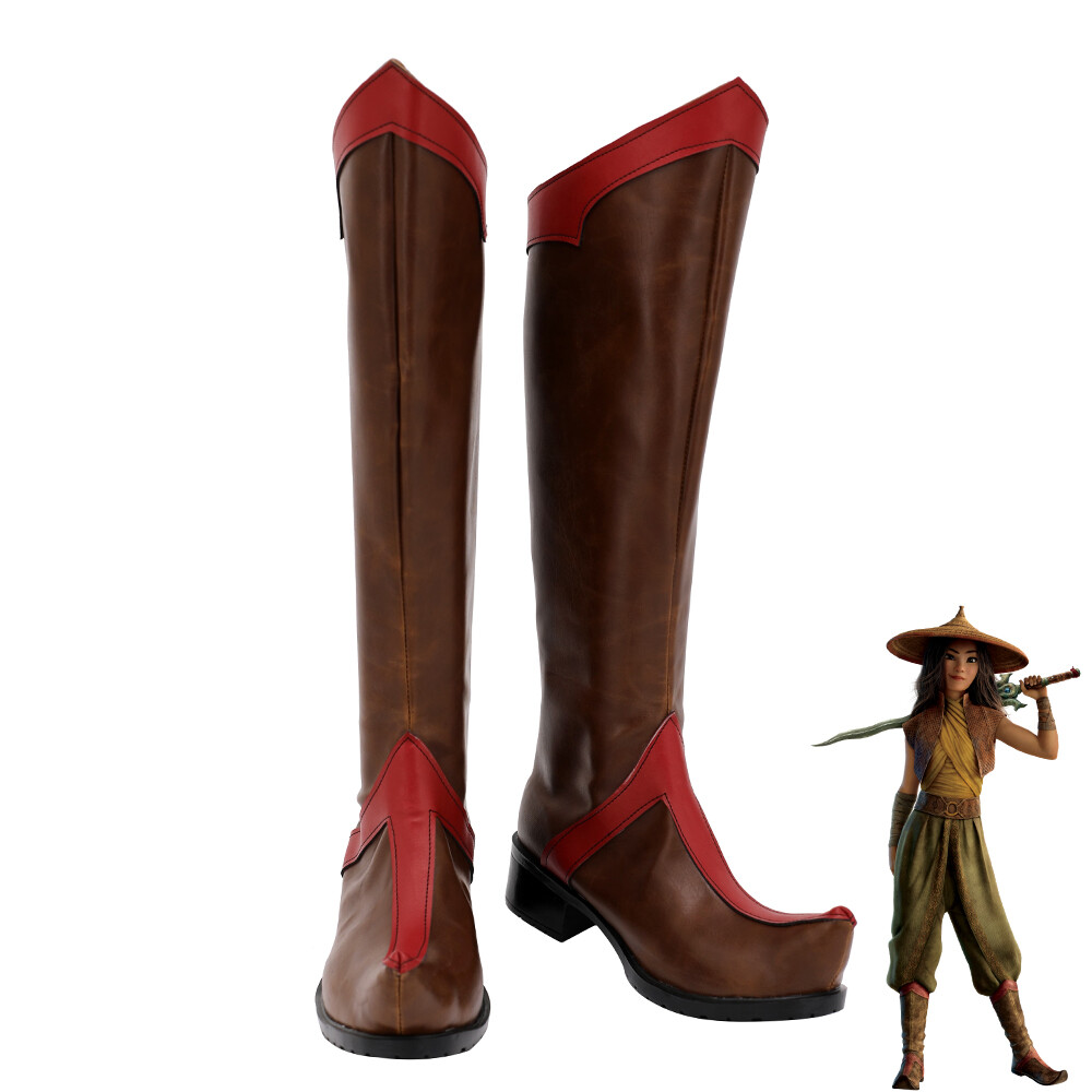 Raya and the Last Dragon Shoes Cosplay Women Boots