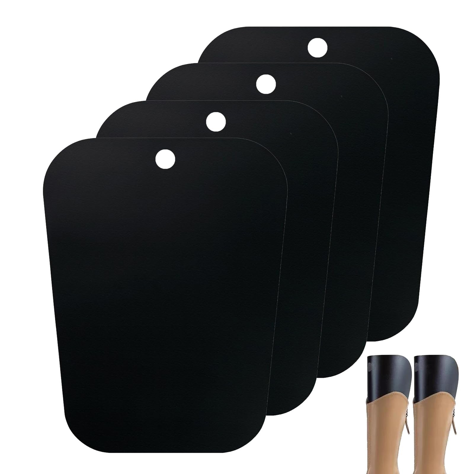 4 Pack Boot Shapers Form Inserts Reusable Boot Trees for Long Boots, Boot Insert