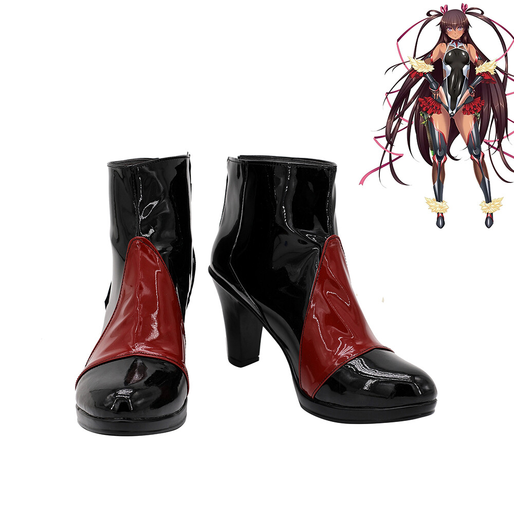 Action Taimanin Mizuki Yukikaze  Shoes Cosplay Women Boots