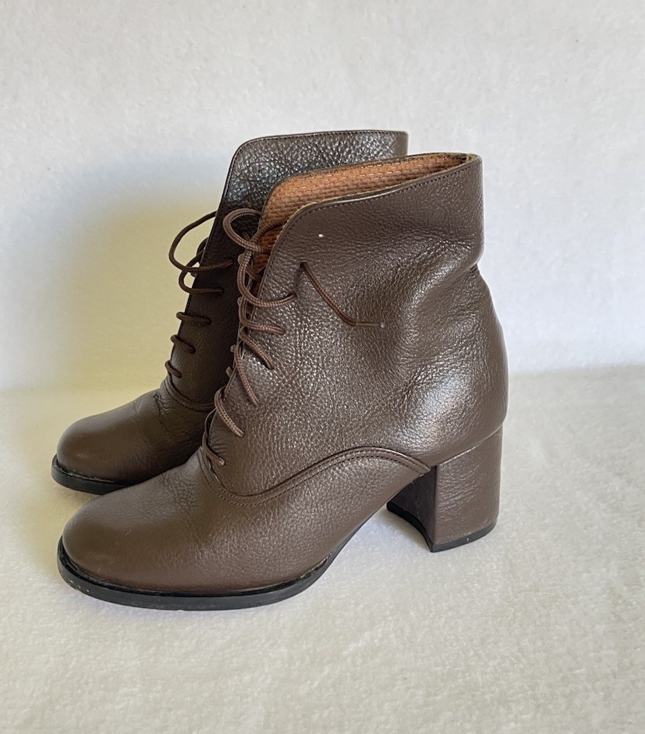 Eleganza Mexico Unique Girls 3 Shoes Boots Heels Lace Up Toddler Leather Dance