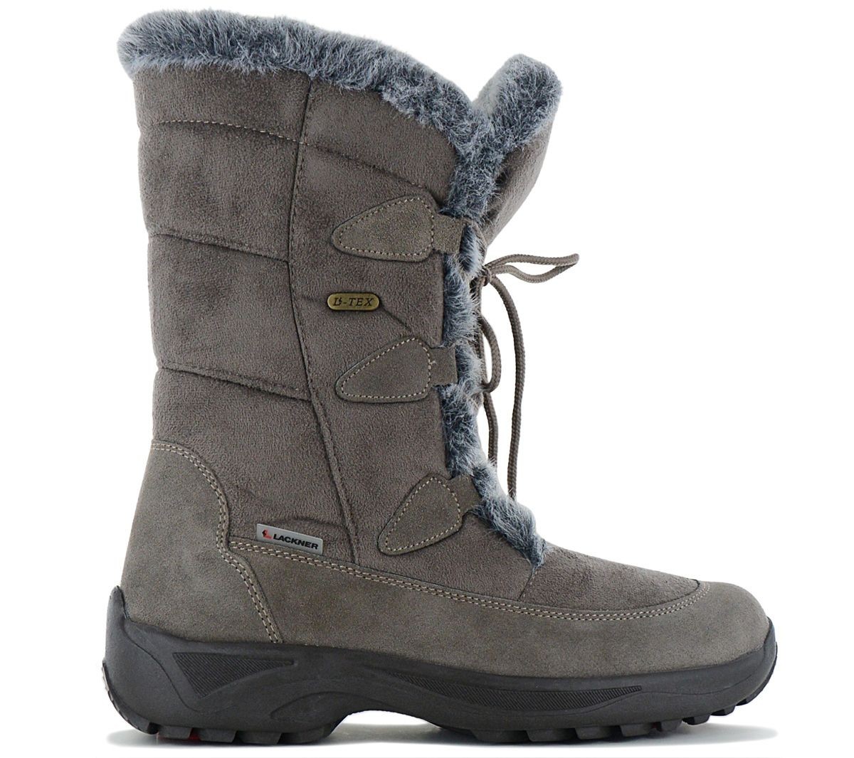 Lackner Kitzbühel Renate TX – Winter Boots With Integrated Spikes Beige New