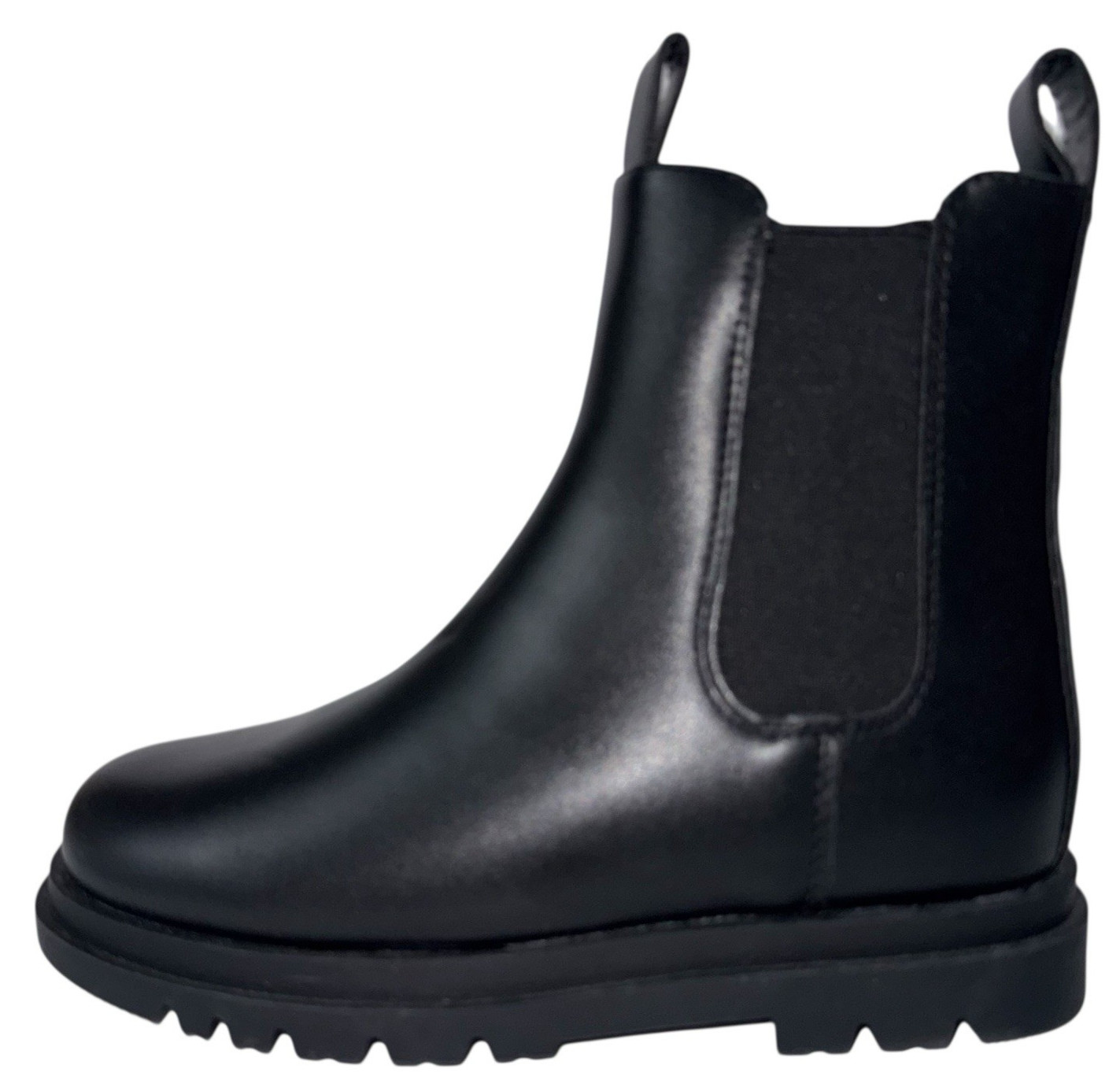 Thereabouts Willow Girls Size 1 Boots Black Chelsea Ankle Winter Bootie Kids New