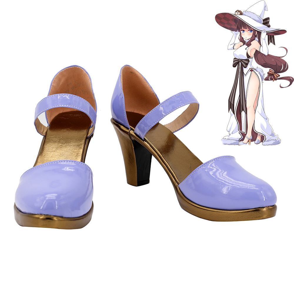 NEW GAME! Takimoto Hifumi Shoes Cosplay Women Boots