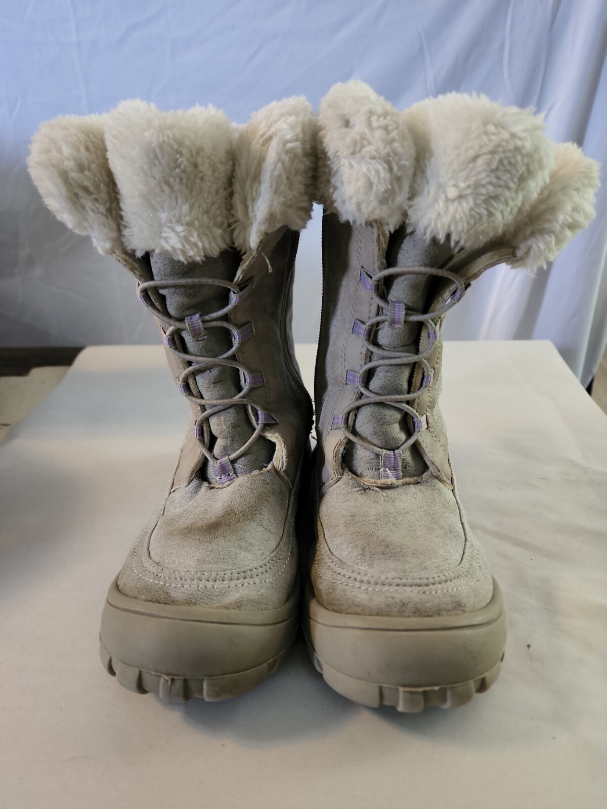 Osh Kosh BGosh Girls Boots Anita-01 Biege Size 12