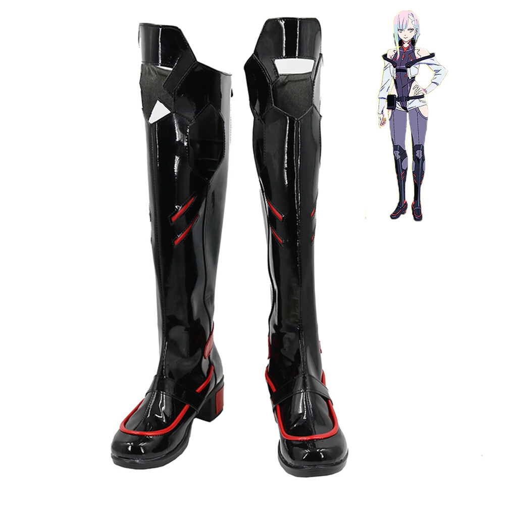 Cyberpunk Edgerunners Lucy Shoes Cosplay Women Boots