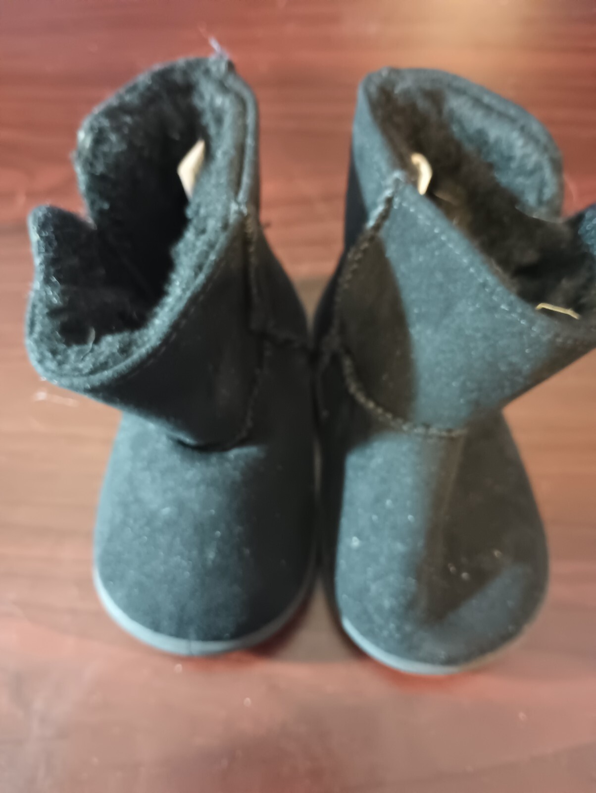 Wonder Nation Infant Toddler Girls Boots Black Size 3