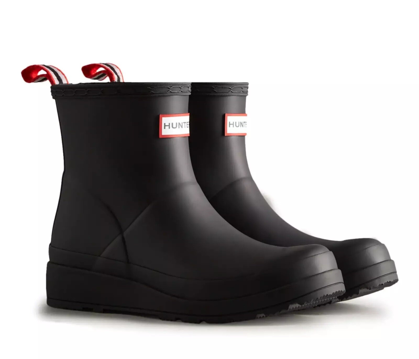 ⚡️Hunter Women Boots Short Play Boots Hunter – Play Black Rain Boots (Sz 8M)