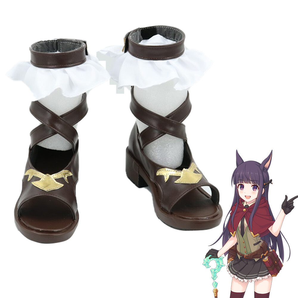 Princess Connect! Re:Dive Kasumi Shoes Cosplay Women Boots