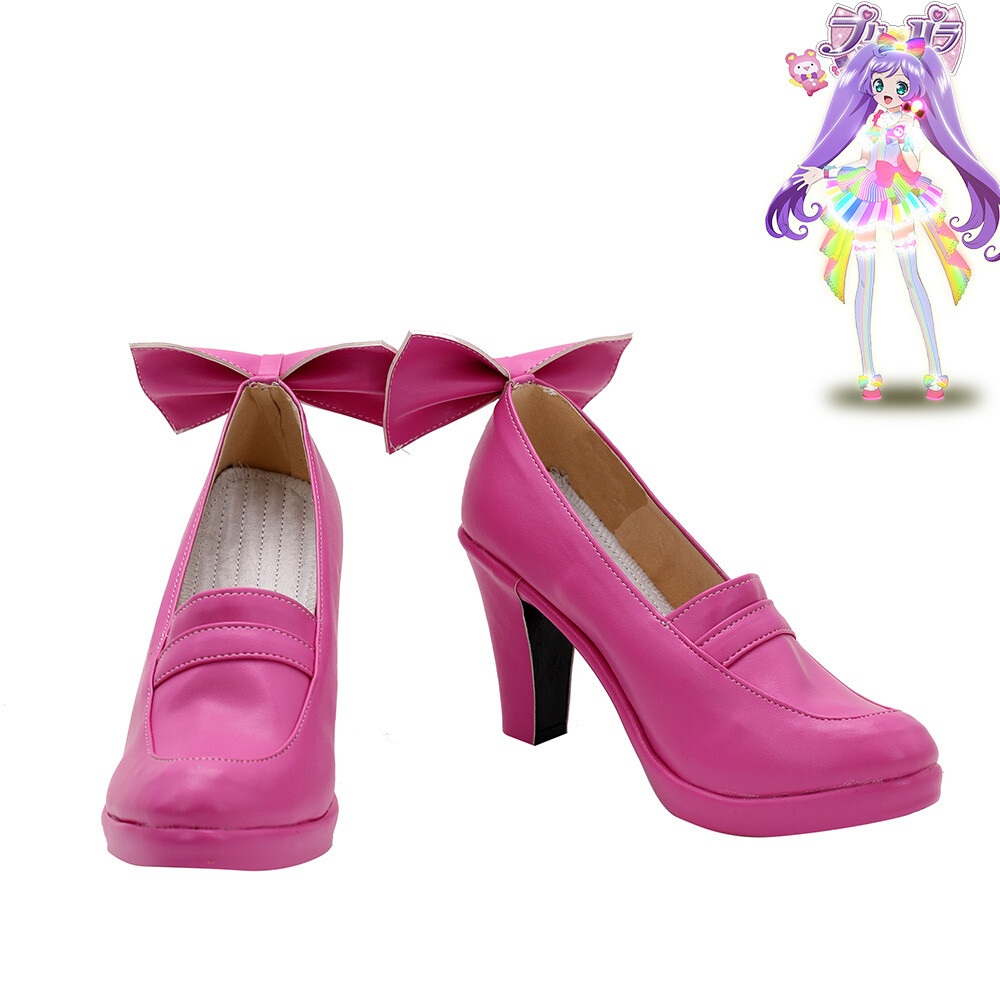 Anniversary Manaka Laala Shoes Cosplay Women Boots