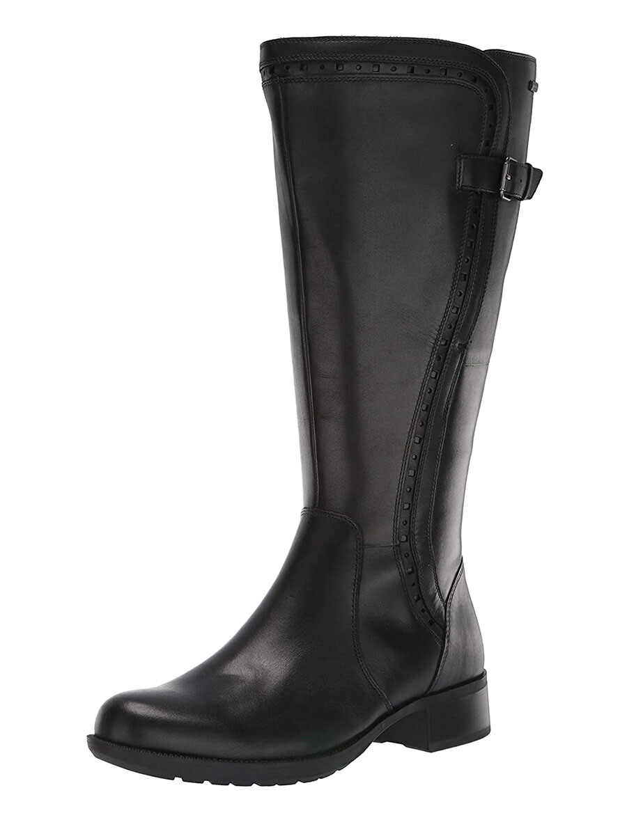 NEW – Rockport Copley Waterproof Leather Tall Wide Calf Women Boots Sz. 7.5