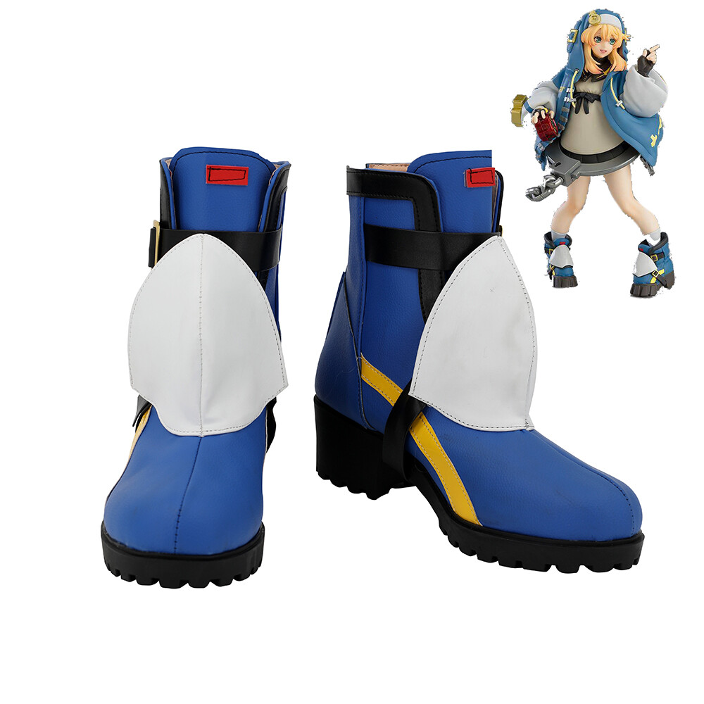 Guilty Gear Bridget Shoes Cosplay Women Boots